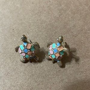 Sea turtle earrings
